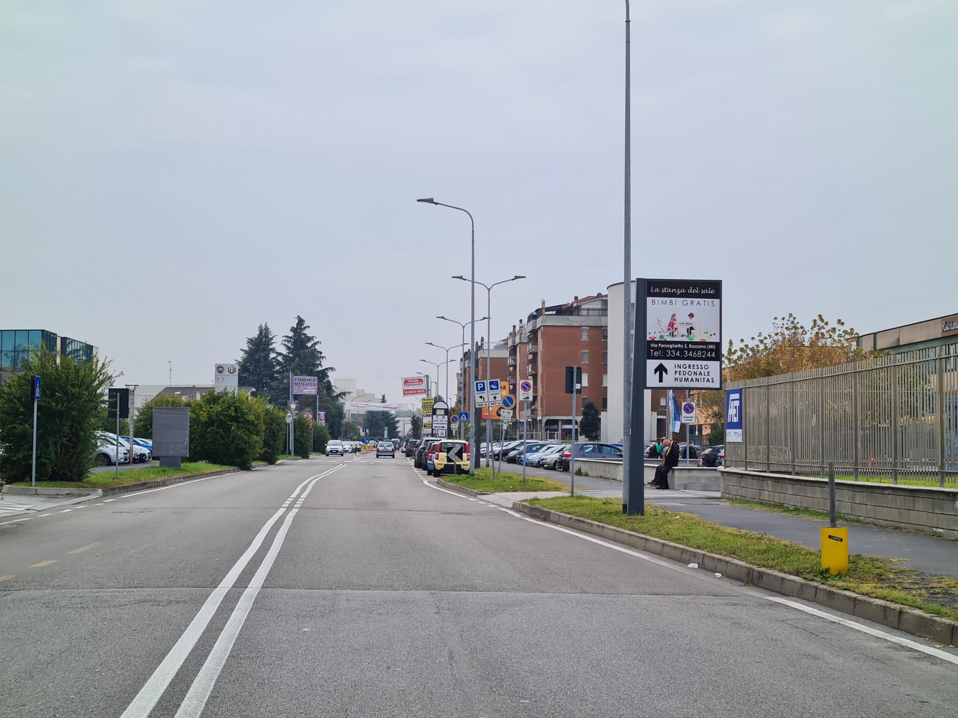 Impianto a VIA ALESSANDRO MANZONI  f.te FAET dir. Basiglio  Rozzano