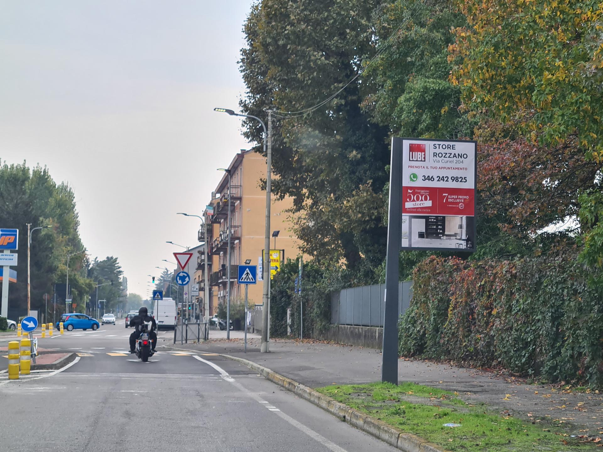 Impianto a VIA BRUNO BUOZZI prima di Via Di Vittorio  Rozzano