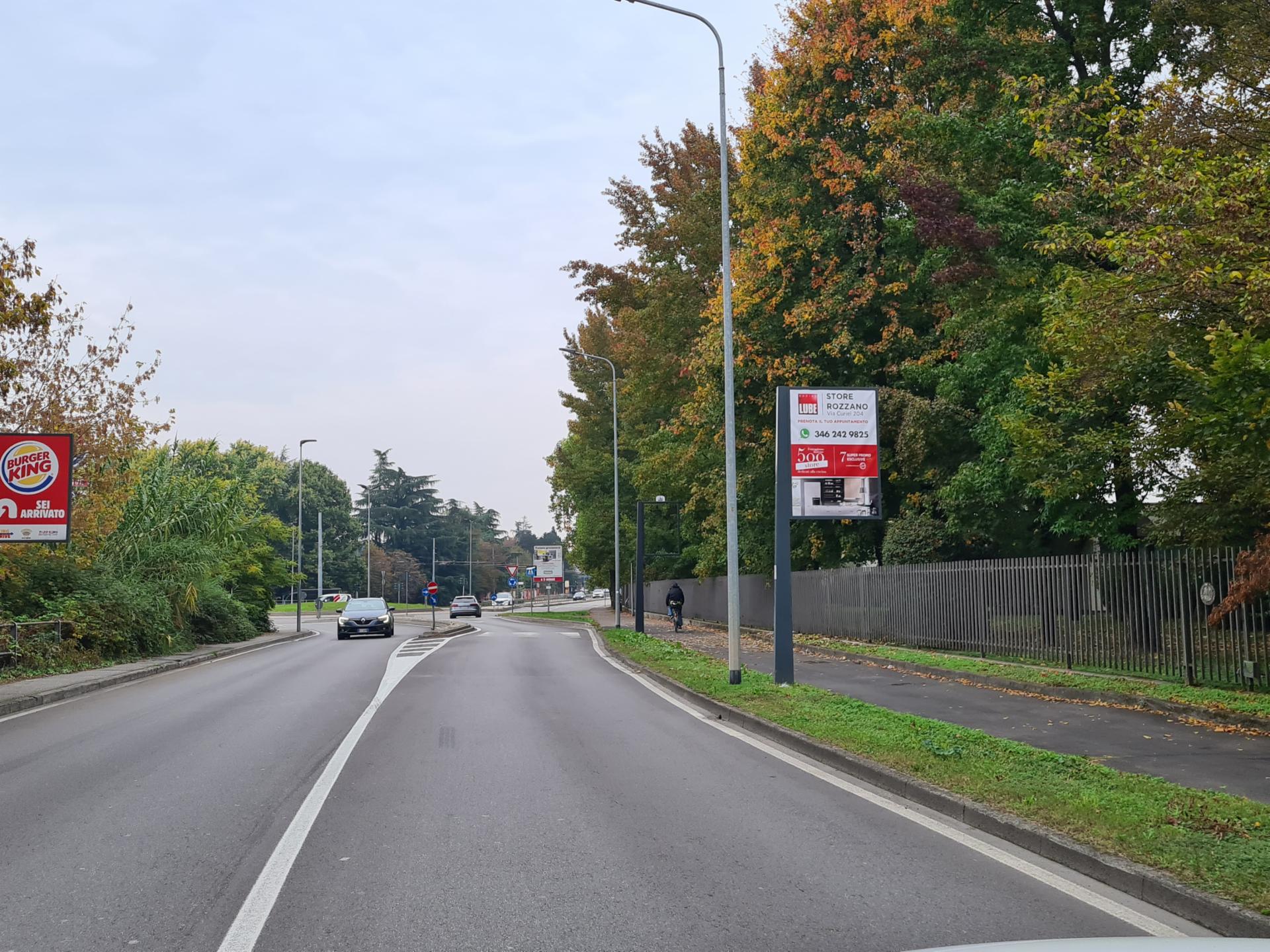 Impianto a VIA A. GRANDI 75 mt prima di Via Mazzocchi  Rozzano