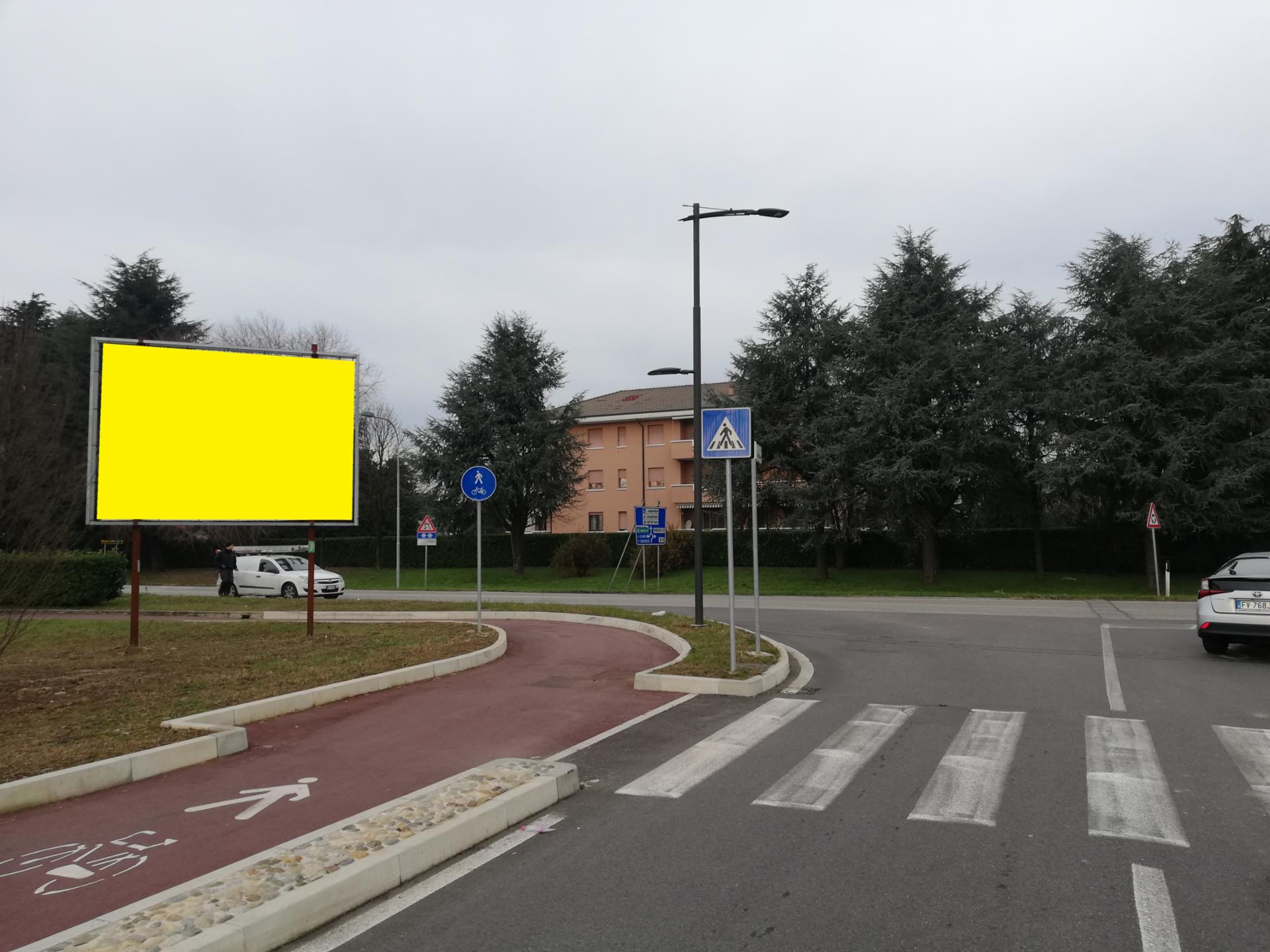 Impianto POSTER a Vimercate, in zona Seconda Strada