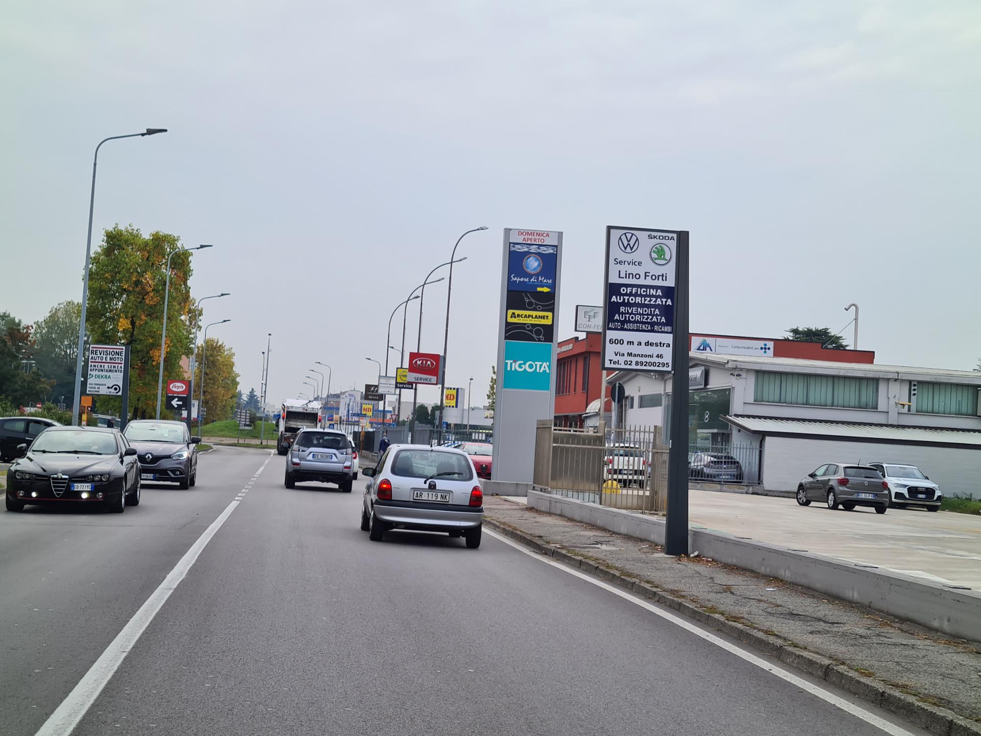 Impianto a VIA ACHILLE GRANDI  Rozzano