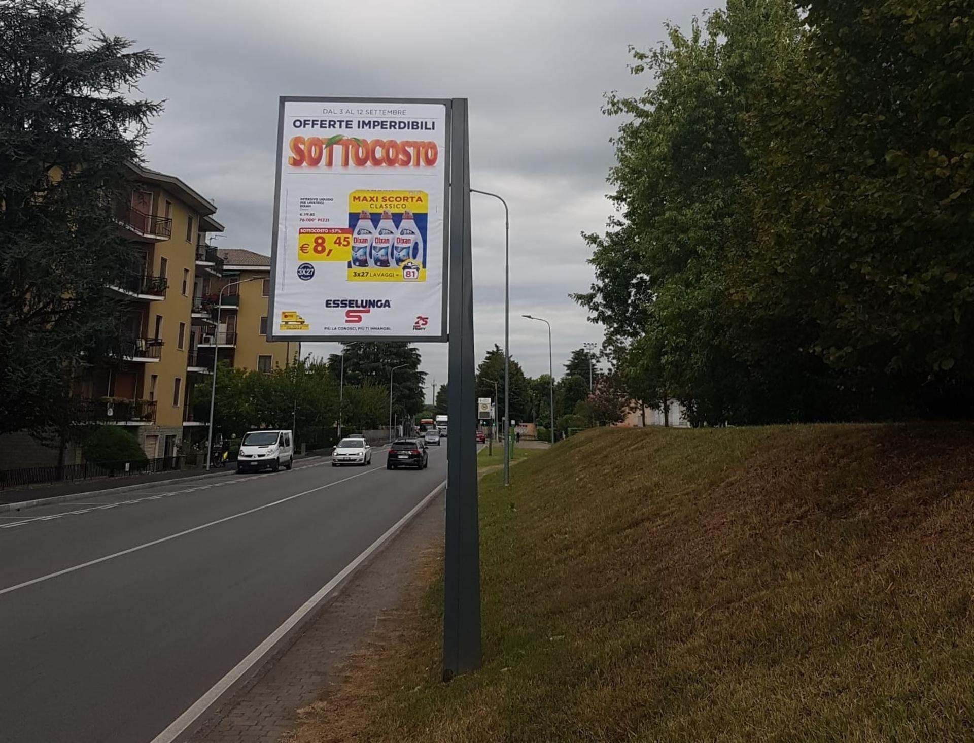 Impianto a VIA BRUNO BUOZZI 200 mt prima di Via Alfieri dir. Milano  Rozzano