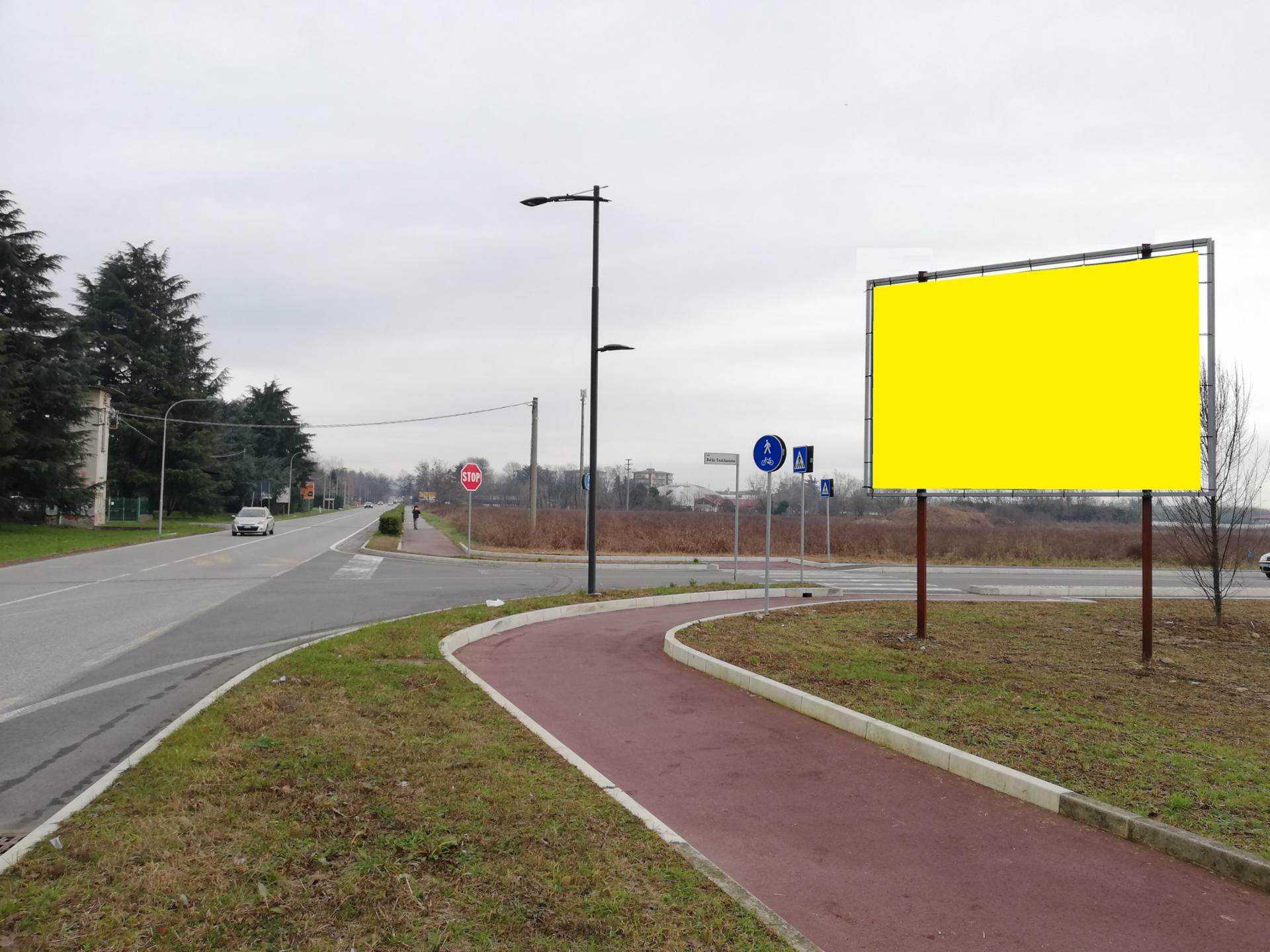 Impianto POSTER a Vimercate, in zona Seconda Strada