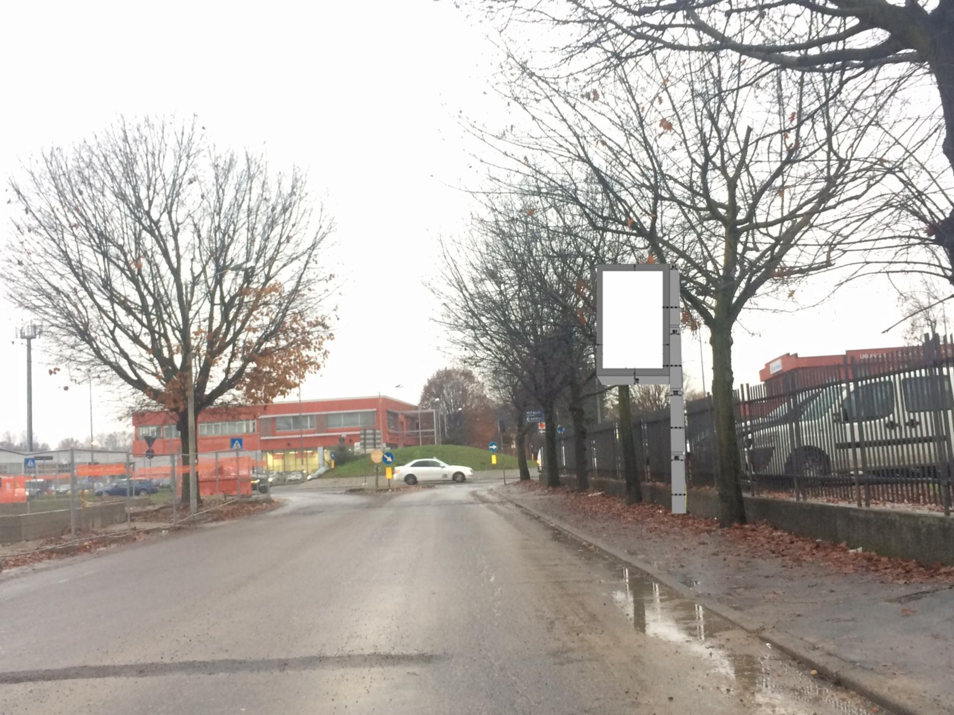 Impianto cartellonistica a Rozzano