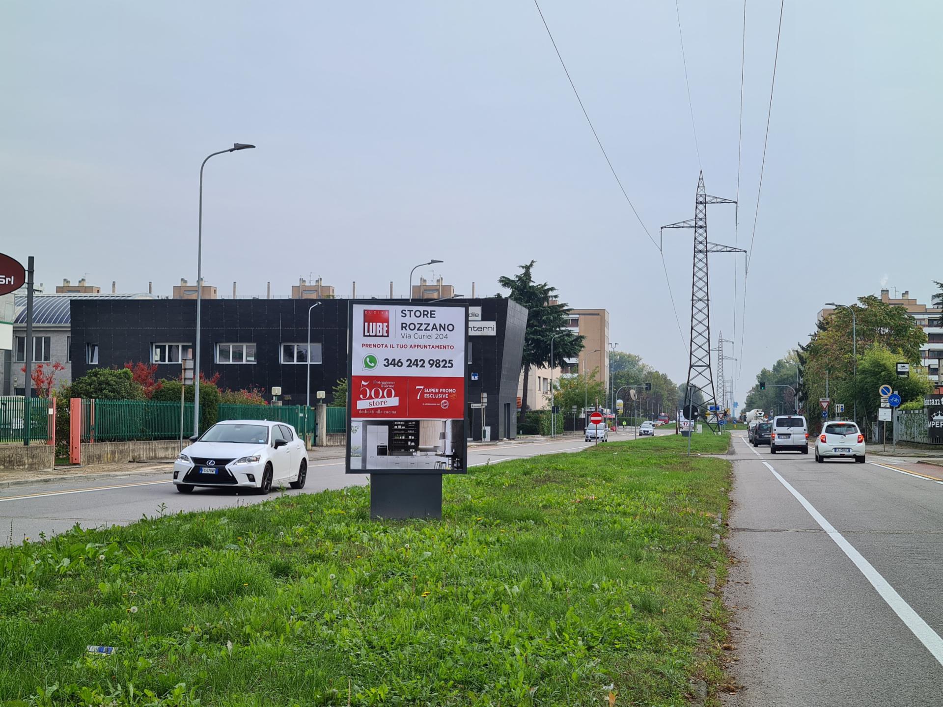 Impianto a VIALE MONTE AMIATA50 mt dopo Via Moncenesio  Rozzano