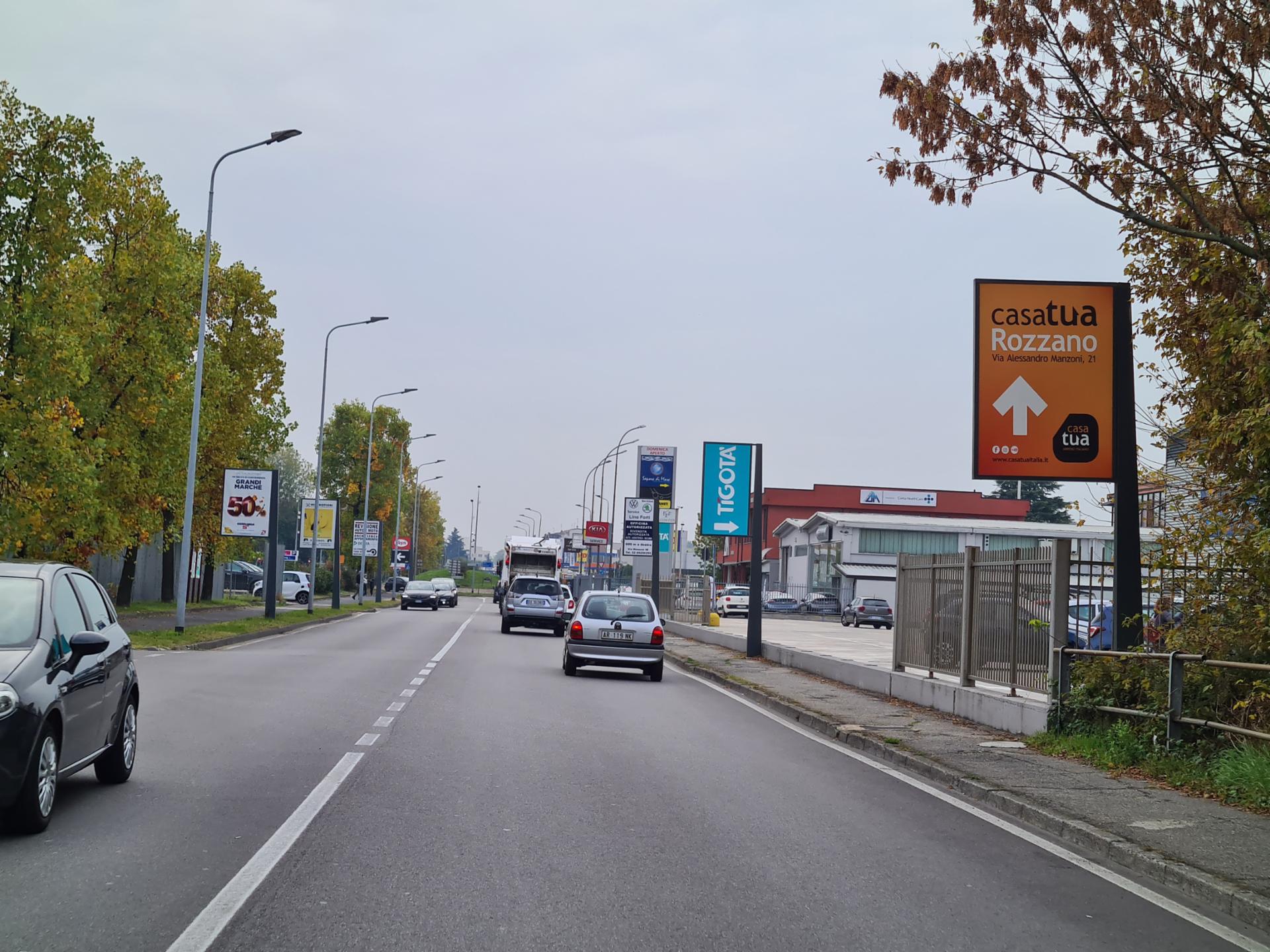 Impianto a VIA ACHILLE GRANDI 125 mt dopo Via Toscana dir. Basiglio  Rozzano