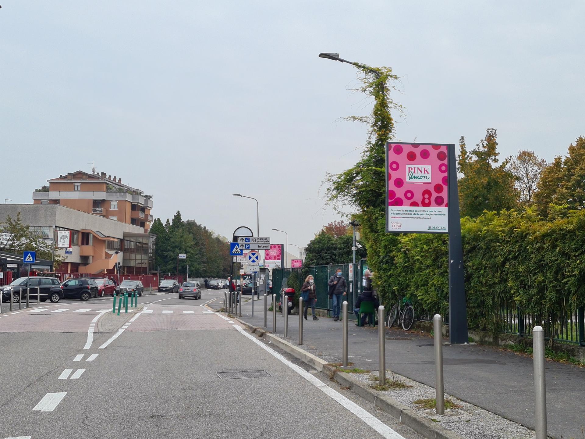 Impianto CARTELLONISTICA a Rozzano, in zona Sole Luna