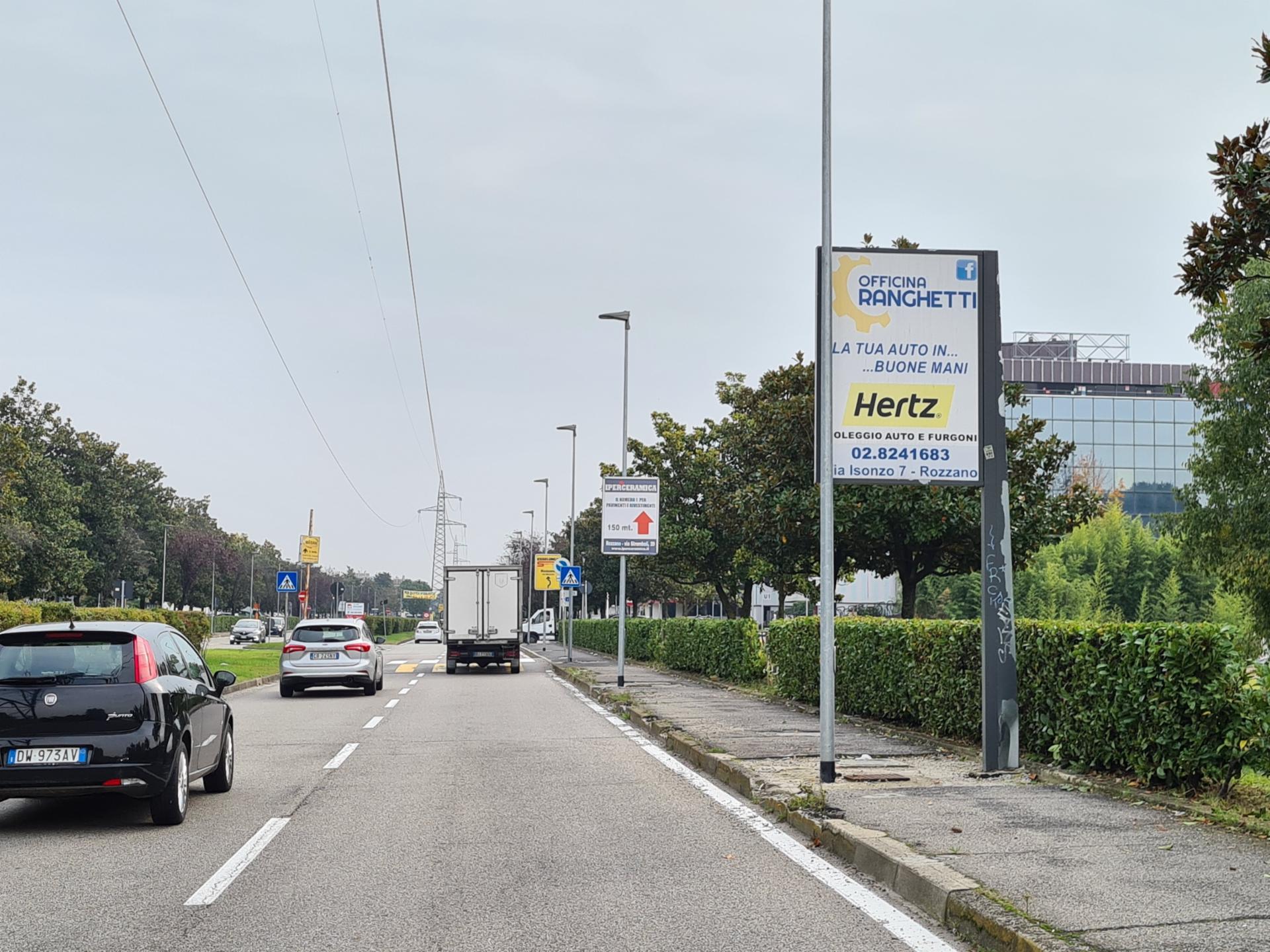 Impianto a VIA GRAN SAN BERNARDO 50 mt prima di Strada 7 dir. Rozzano  Rozzano