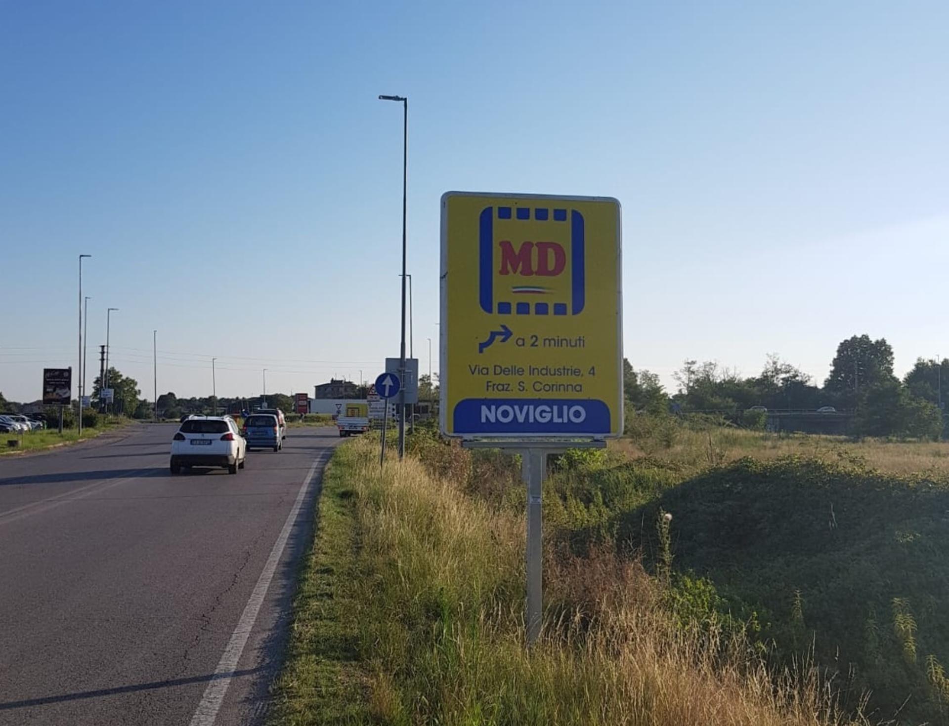 Impianto a S.P. ex S.S. 35 a 100 mt da S.p. 40 dir. Casarile  Binasco