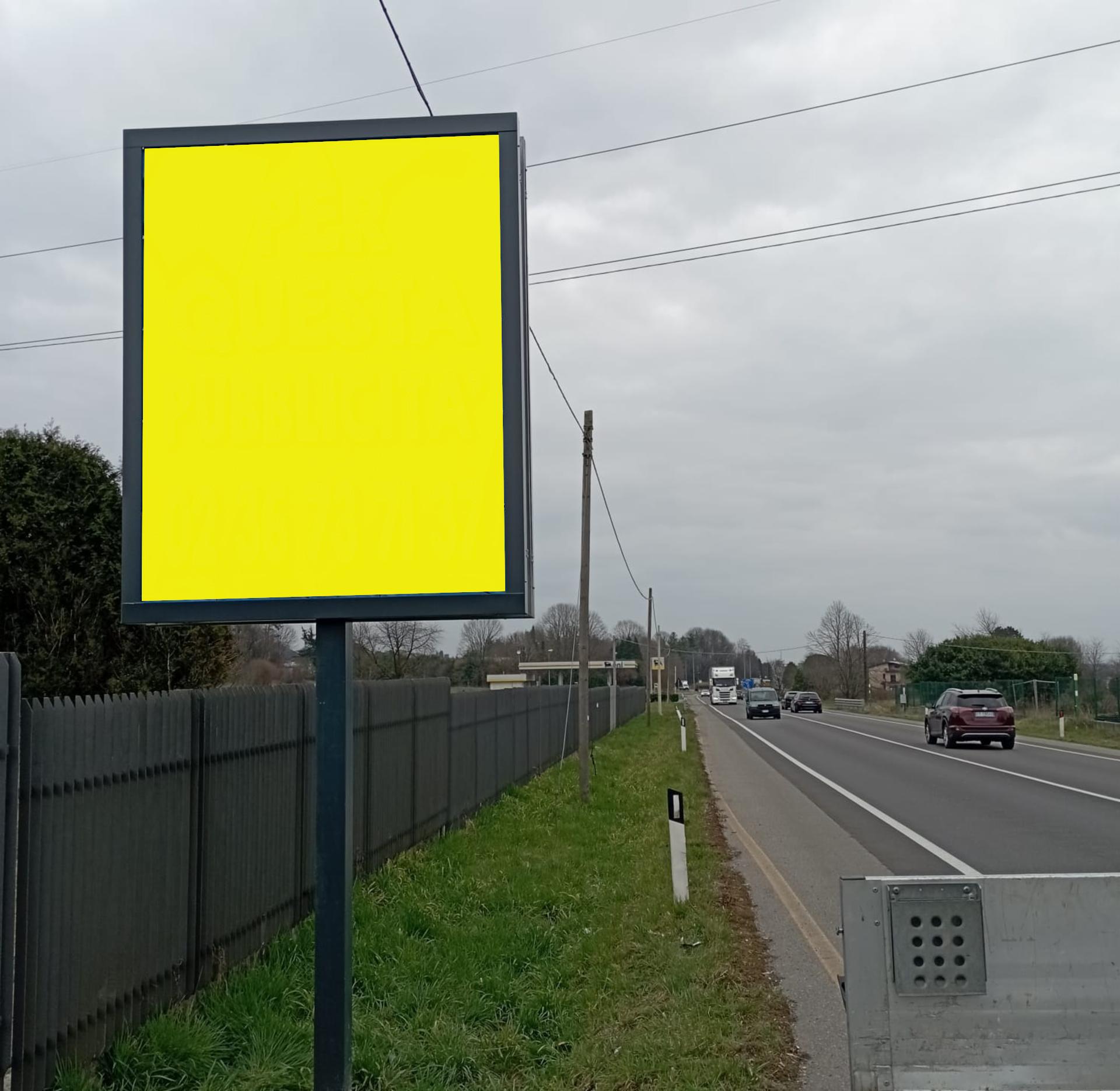 Impianto a STRADA STATALE 342 Km 48 + 295 lato dx  Orsenigo
