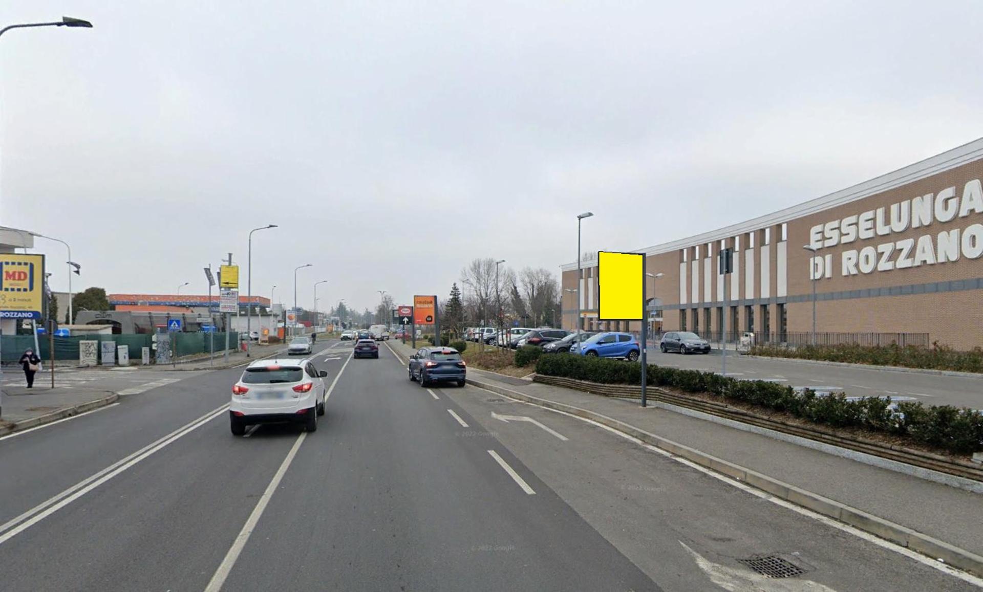 Impianto a VIA MANZONI 80 mt prima di Via Brodolini f.te Esselunga  Rozzano