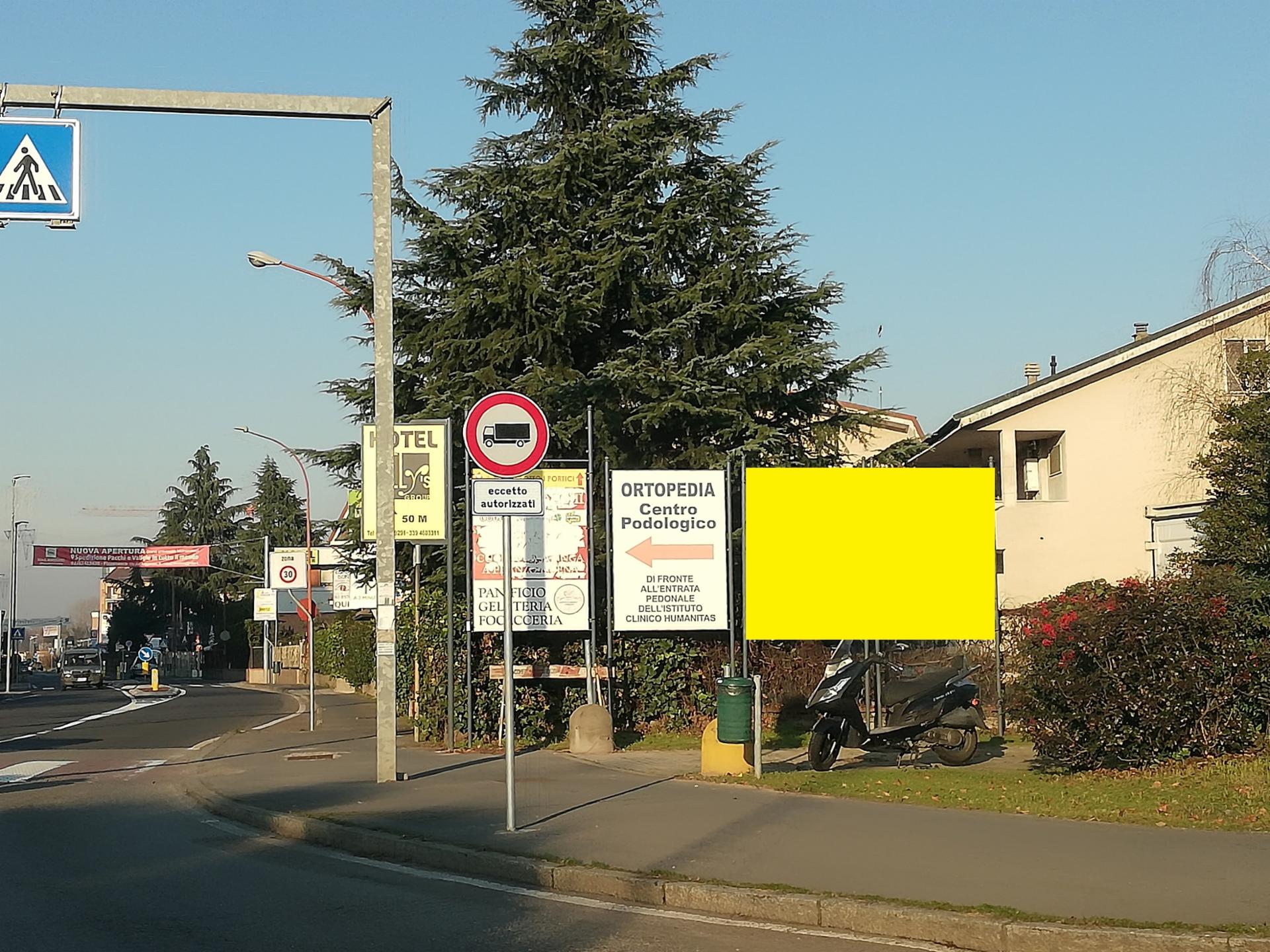 Impianto a Via Liguria rotatoria Via Perseghetto dir. Milano impianto di dx  Pieve Emanuele