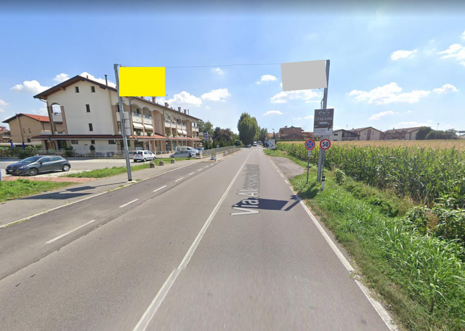 Impianto STRISCIONE a Cesate, in zona Cesate
