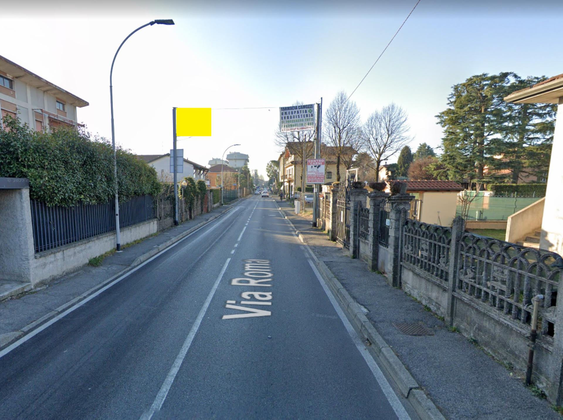 Impianto STRISCIONE a Cesate, in zona La Forchetta d'Oro