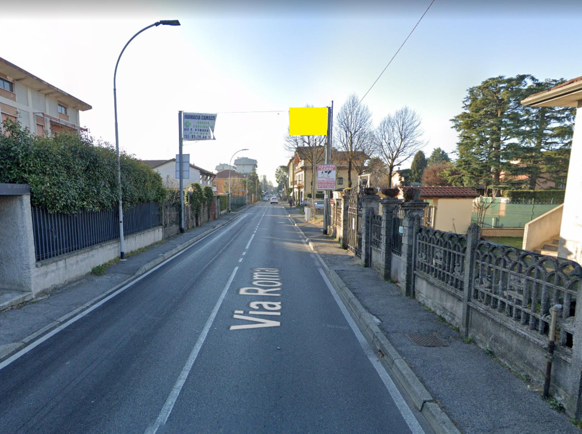 Impianto STRISCIONE a Cesate, in zona La Forchetta d'Oro