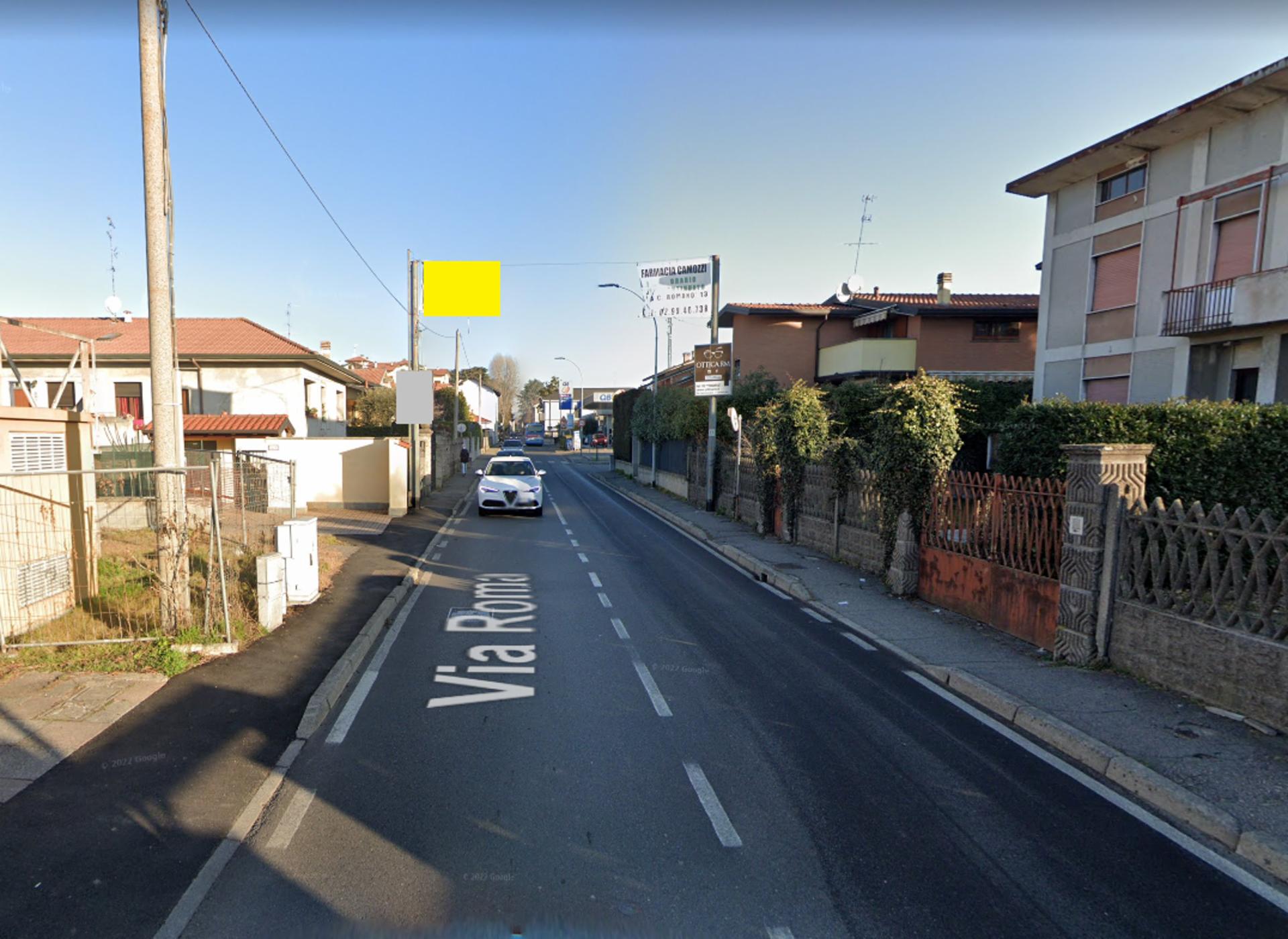 Impianto STRISCIONE a Cesate, in zona La Forchetta d'Oro
