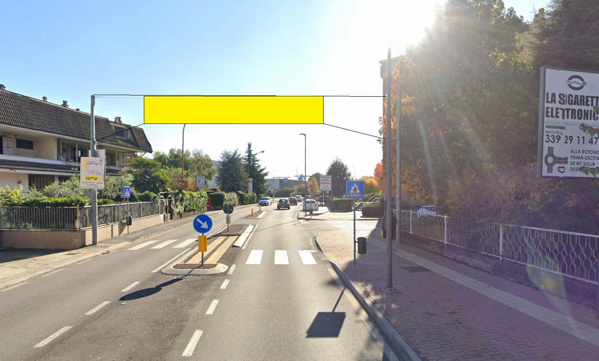 Impianto STRISCIONE a Pieve Emanuele, in zona Miele & Caffè