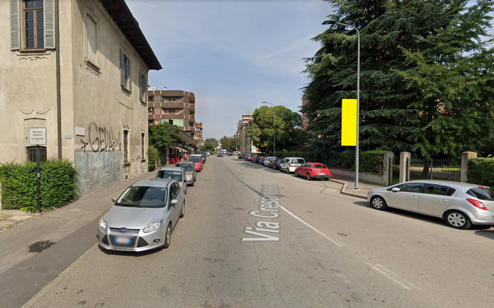 Impianto VERTICAL BANNER a Milano, in zona Linx