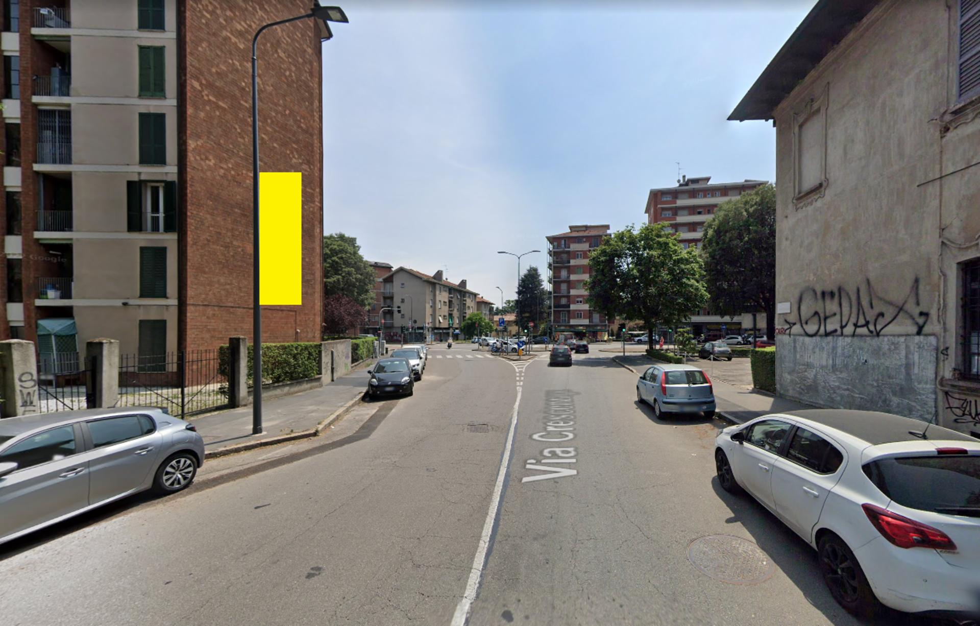 Impianto VERTICAL BANNER a Milano, in zona Linx