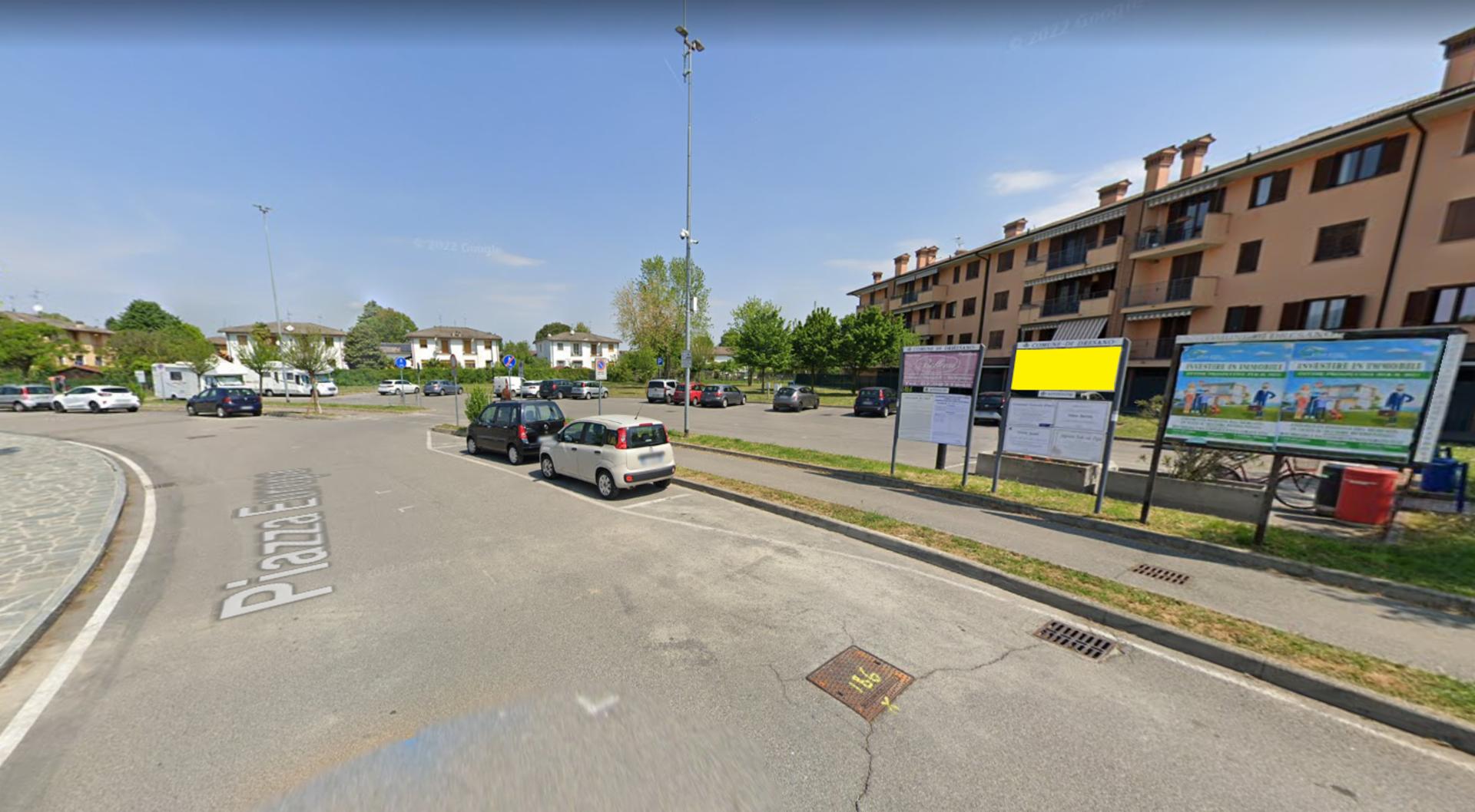 Impianto CARTELLONISTICA a Dresano, in zona Chiesa parrocchiale di San Giorgio Martire