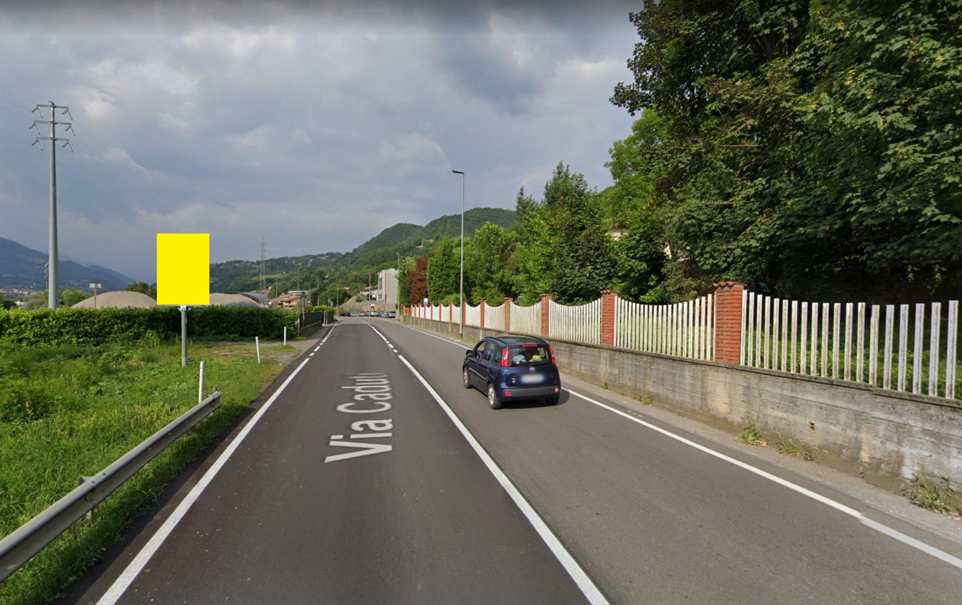 Impianto CARTELLONISTICA a Cene, in zona Ristorante Isola Zio Bruno