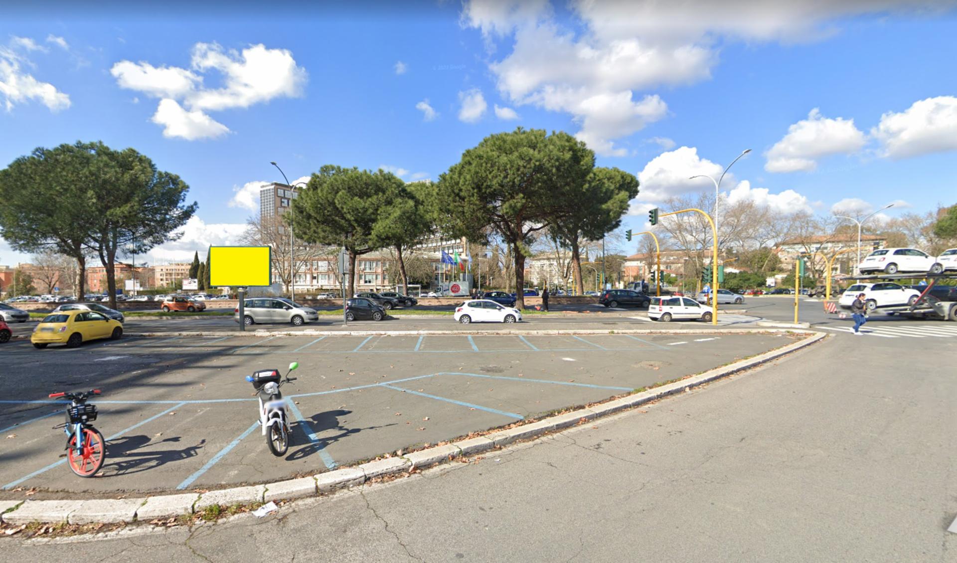 Impianto POSTER a Roma, in zona Gazebo Bar