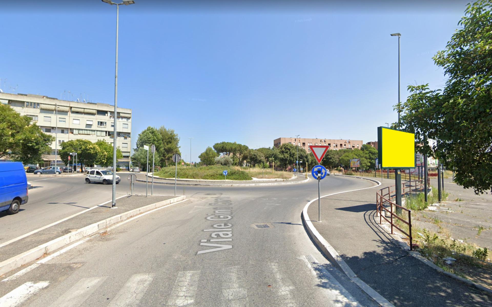 Impianto POSTER a Roma, in zona Pizzeria Palinuro