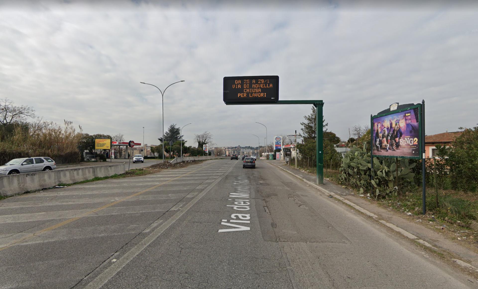 Impianto POSTER a Roma, in zona Quintiliani