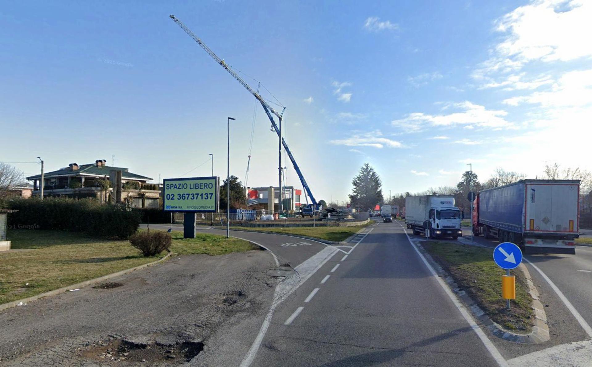Impianto a S.P. 527 ANG. VIA GORIZIA DIR. SOLARO  Saronno