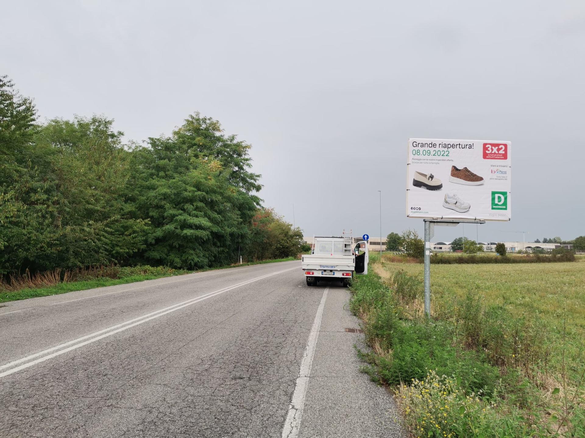 Impianto a VIA DELLE ROGGIE 75 MT PRIMA DI VIA GIUSTI  Magnago