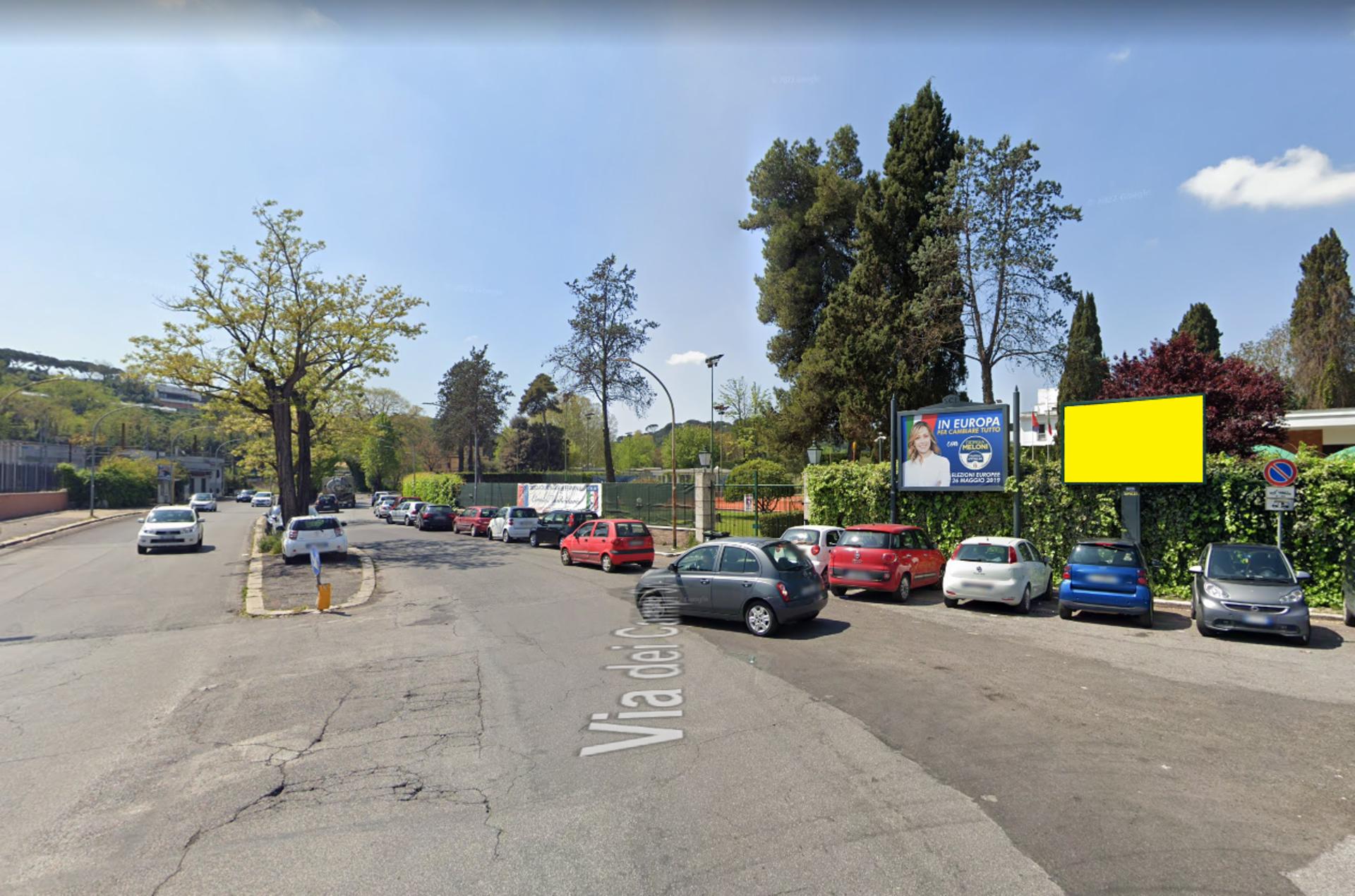 Impianto POSTER a Roma, in zona Casina delle Muse