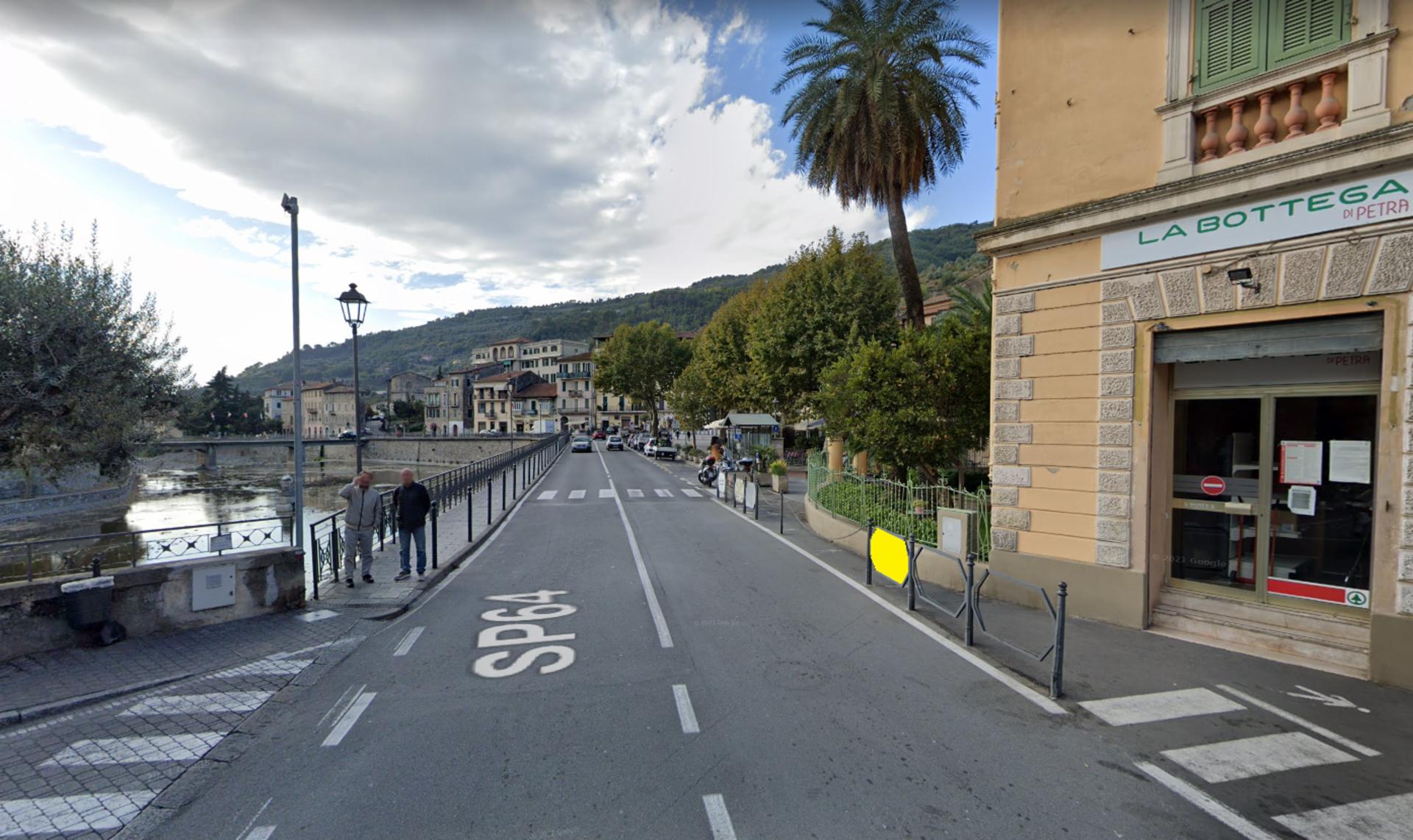Impianto TRANSENNA a Dolceacqua, in zona Gelateria Monet