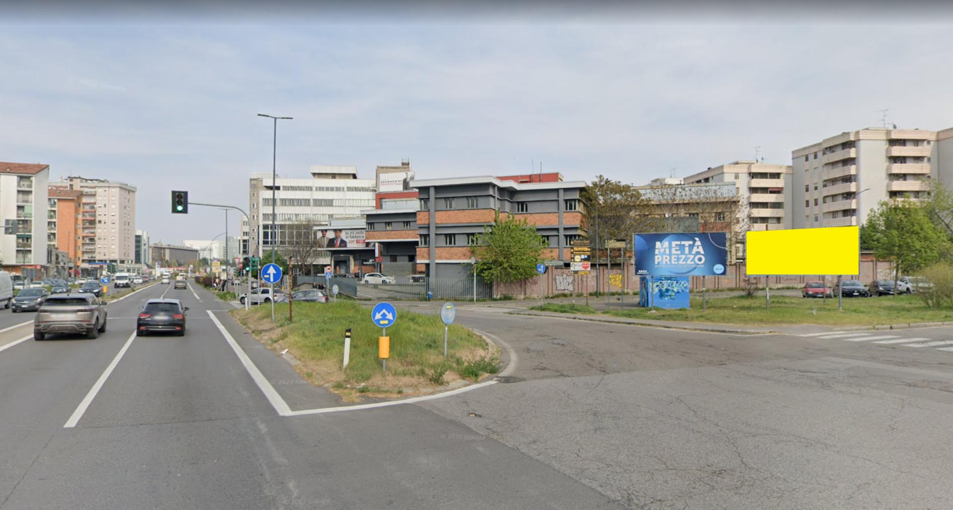 Impianto a S.S. 494 ANG. VIA COPERNICO DIR. MILANO IMPIANTO LATO DX  Corsico