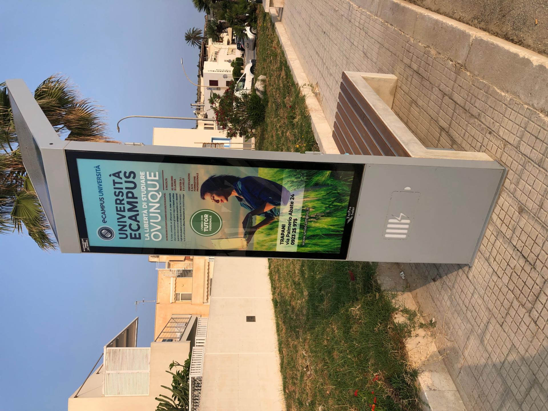Impianto TOTEM a San Vito Lo Capo, in zona Europa
