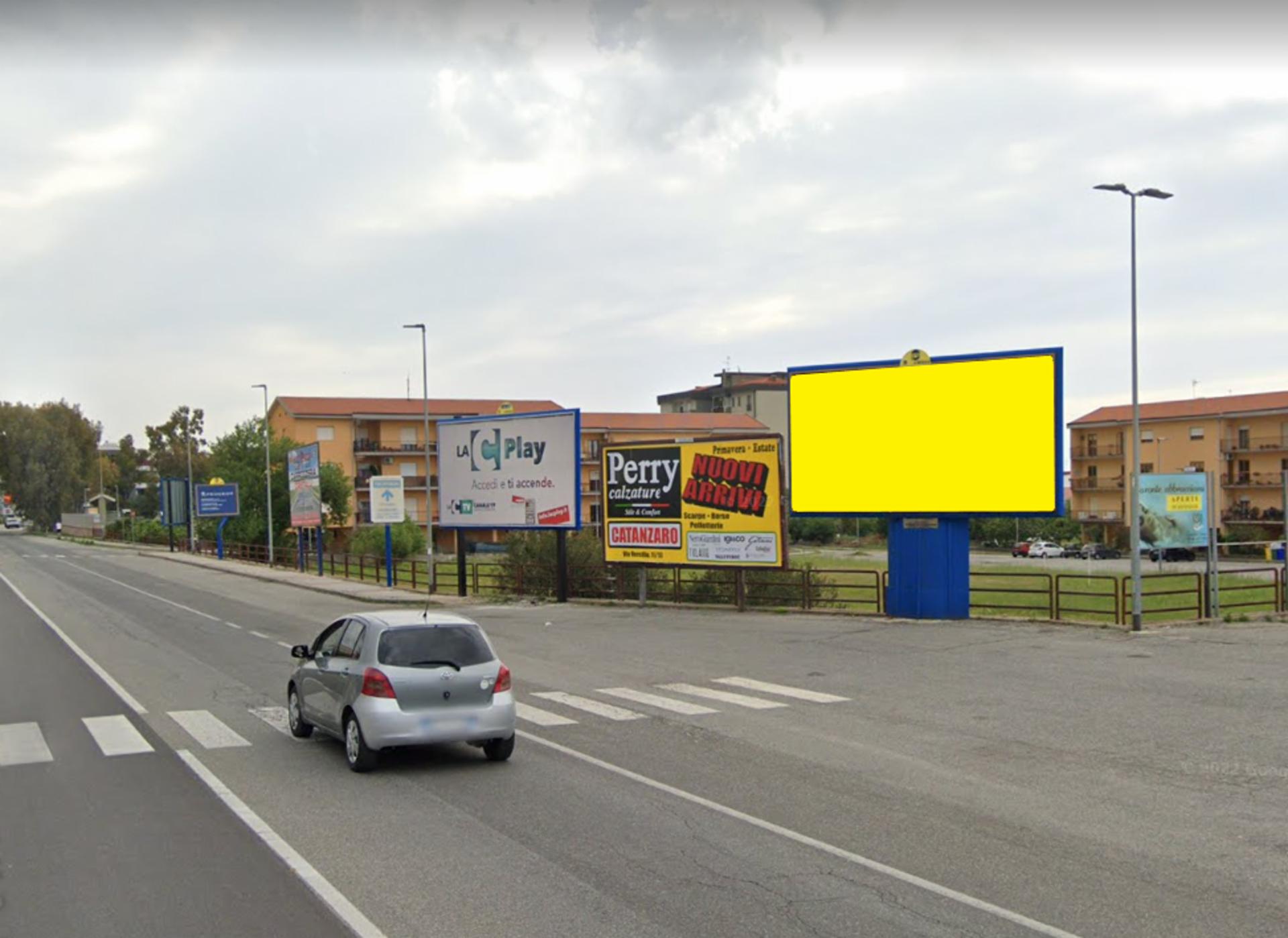 Impianto 6 X 3 a Catanzaro, in zona Crai