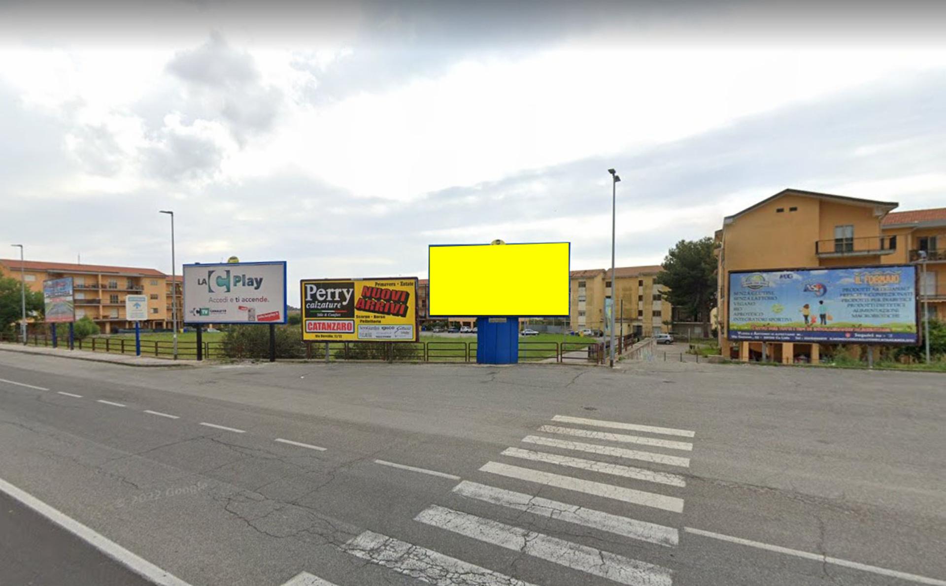 Impianto 6 X 3 a Catanzaro, in zona Crai