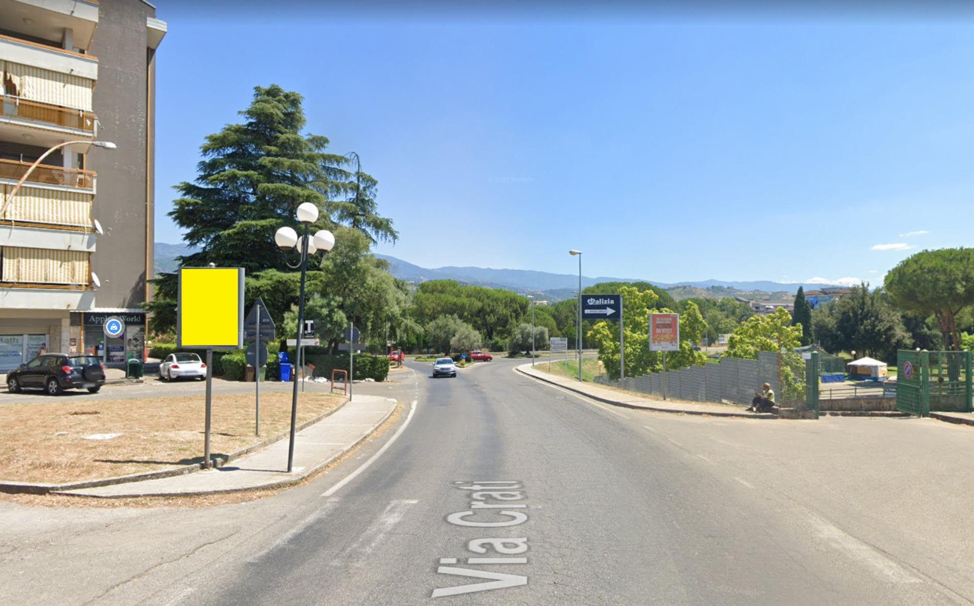 Impianto PALINA a Rende, in zona Contè