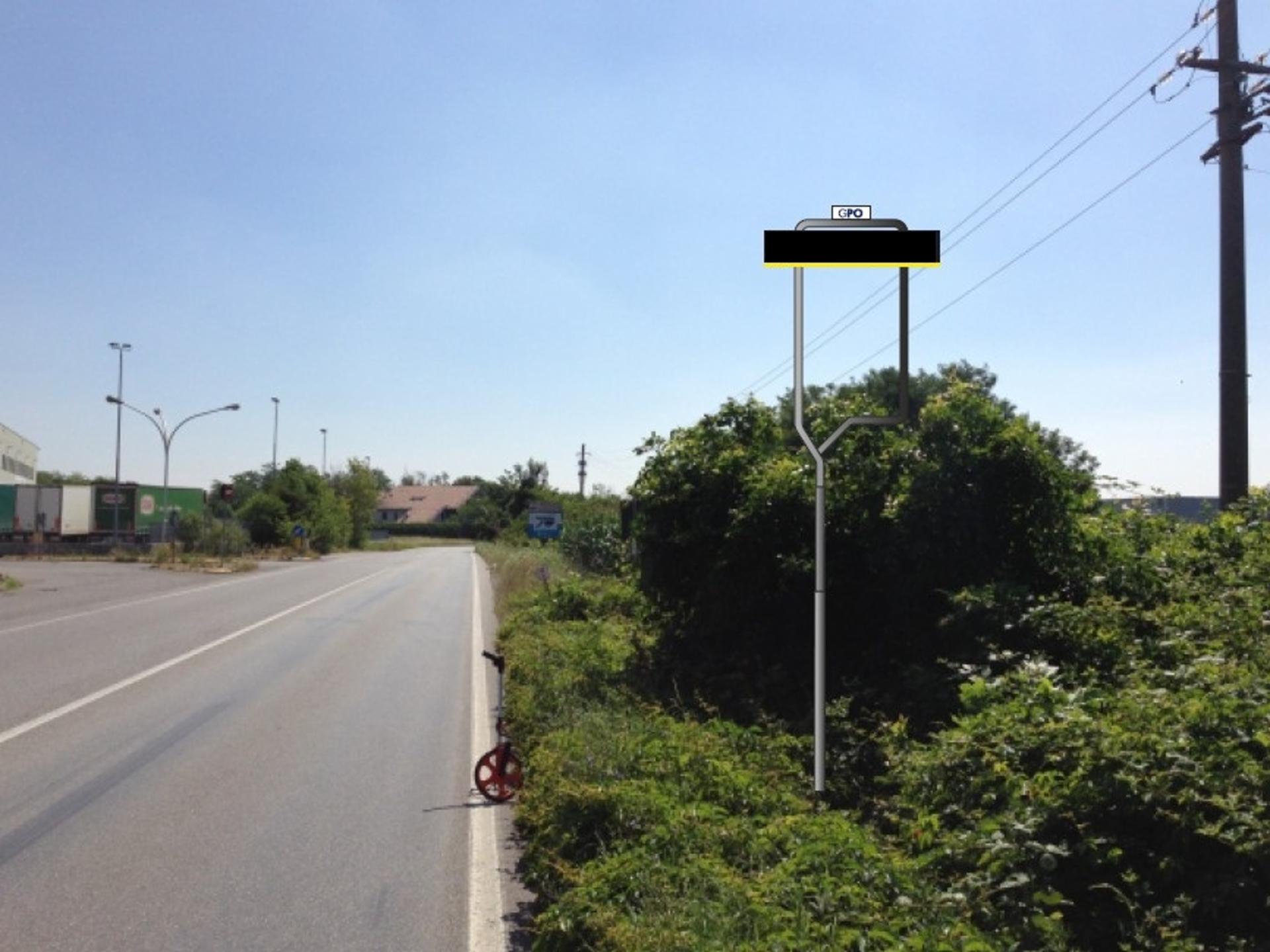 Impianto a S.P. 245 Km. 2+885/dx  Basiano