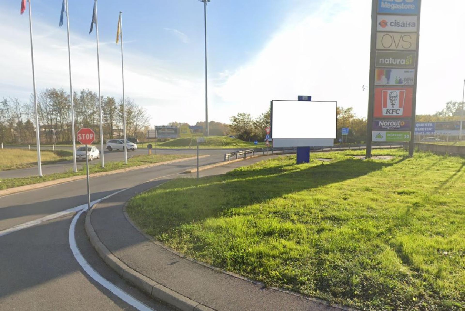 Impianto 6 X 3 a Busnago, in zona Aldi