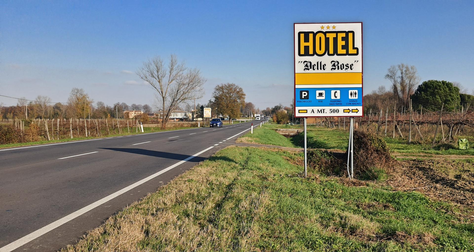Impianto CARTELLONISTICA a Canaro