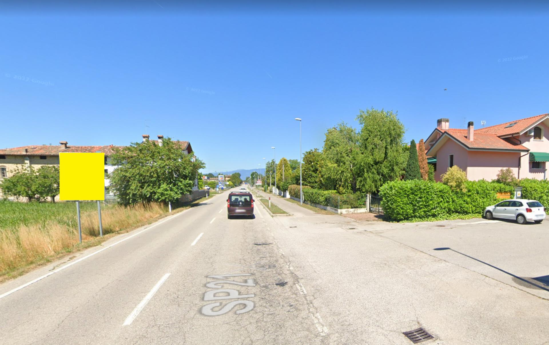 Impianto CARTELLONISTICA a Fiume Veneto, in zona Sant'Antonio