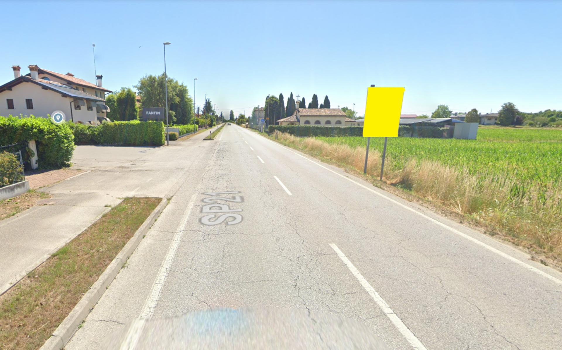 Impianto CARTELLONISTICA a Fiume Veneto, in zona Sant'Antonio