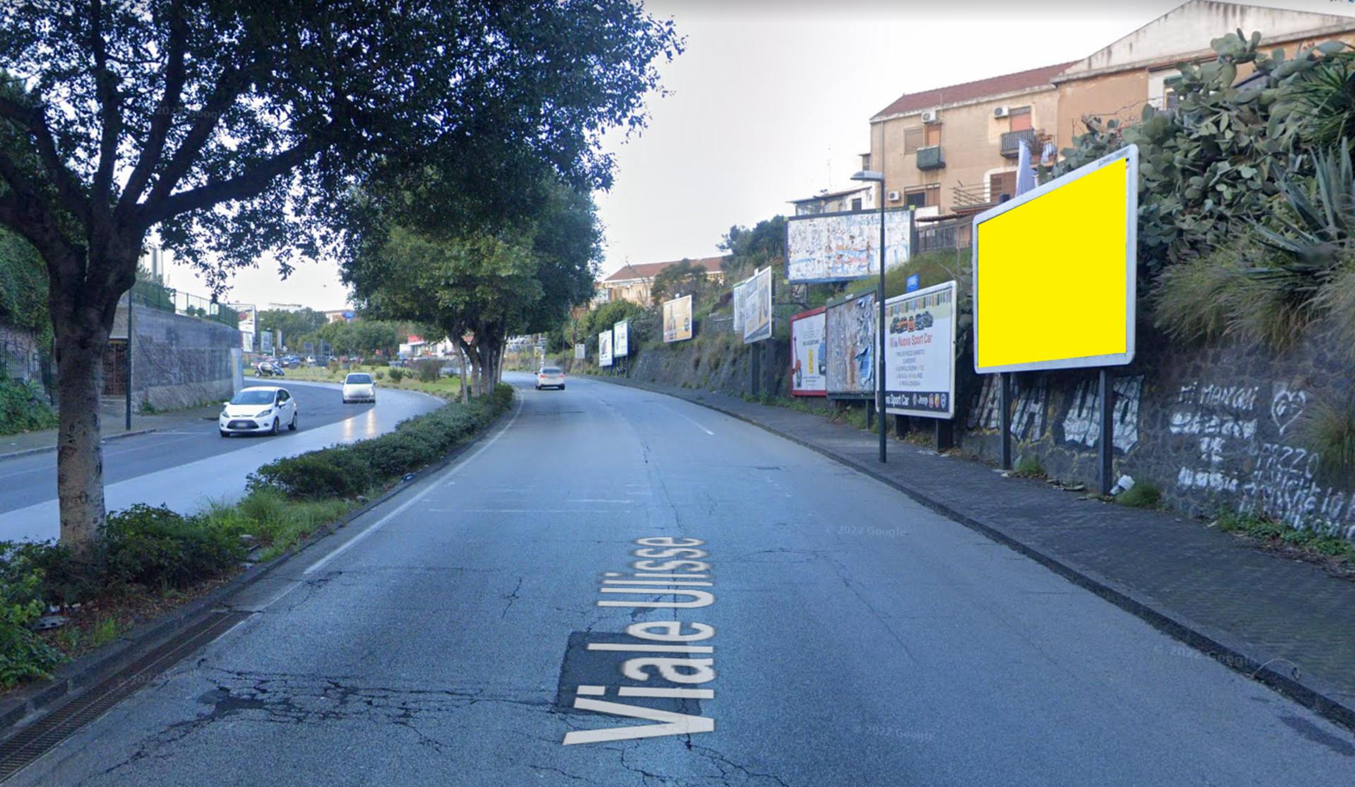 Impianto 6 X 3 a Catania, in zona Chiosco Bar Nizzeti