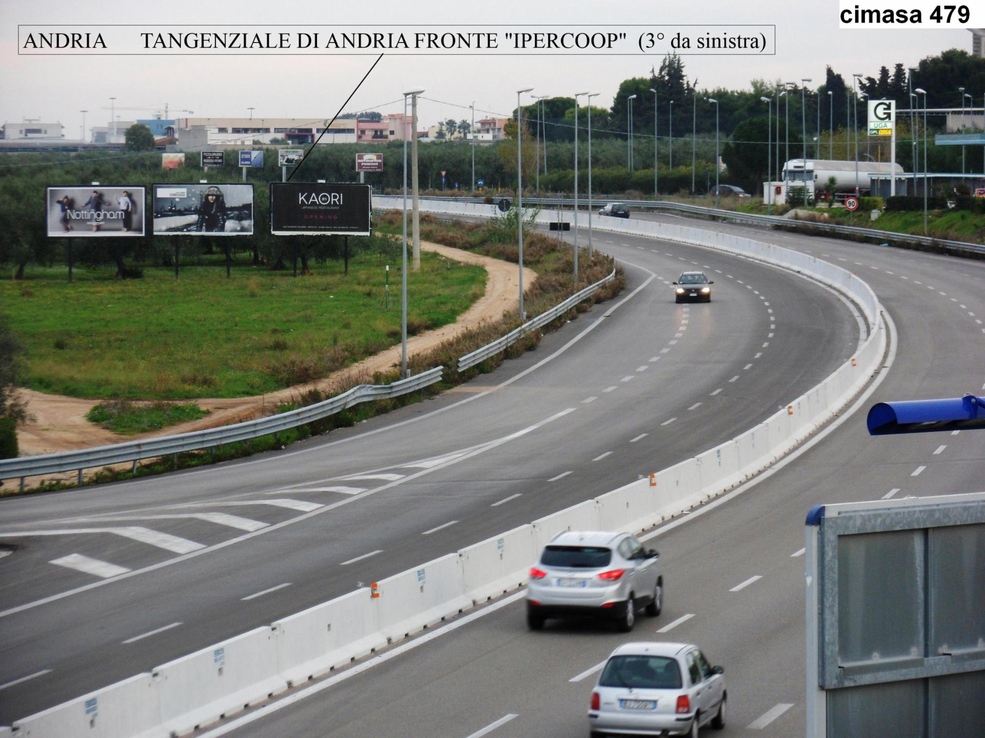 Impianto 6 X 3 a Andria, in zona Pepco