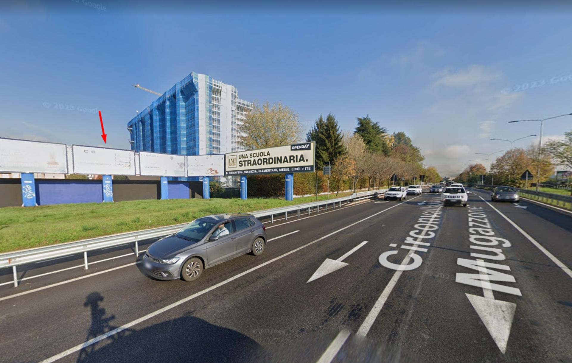 Impianto 6 X 3 a Bergamo, in zona McDonald's