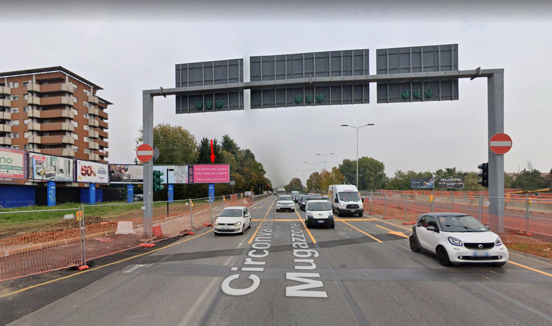 Impianto 6 X 3 a Bergamo, in zona McDonald's