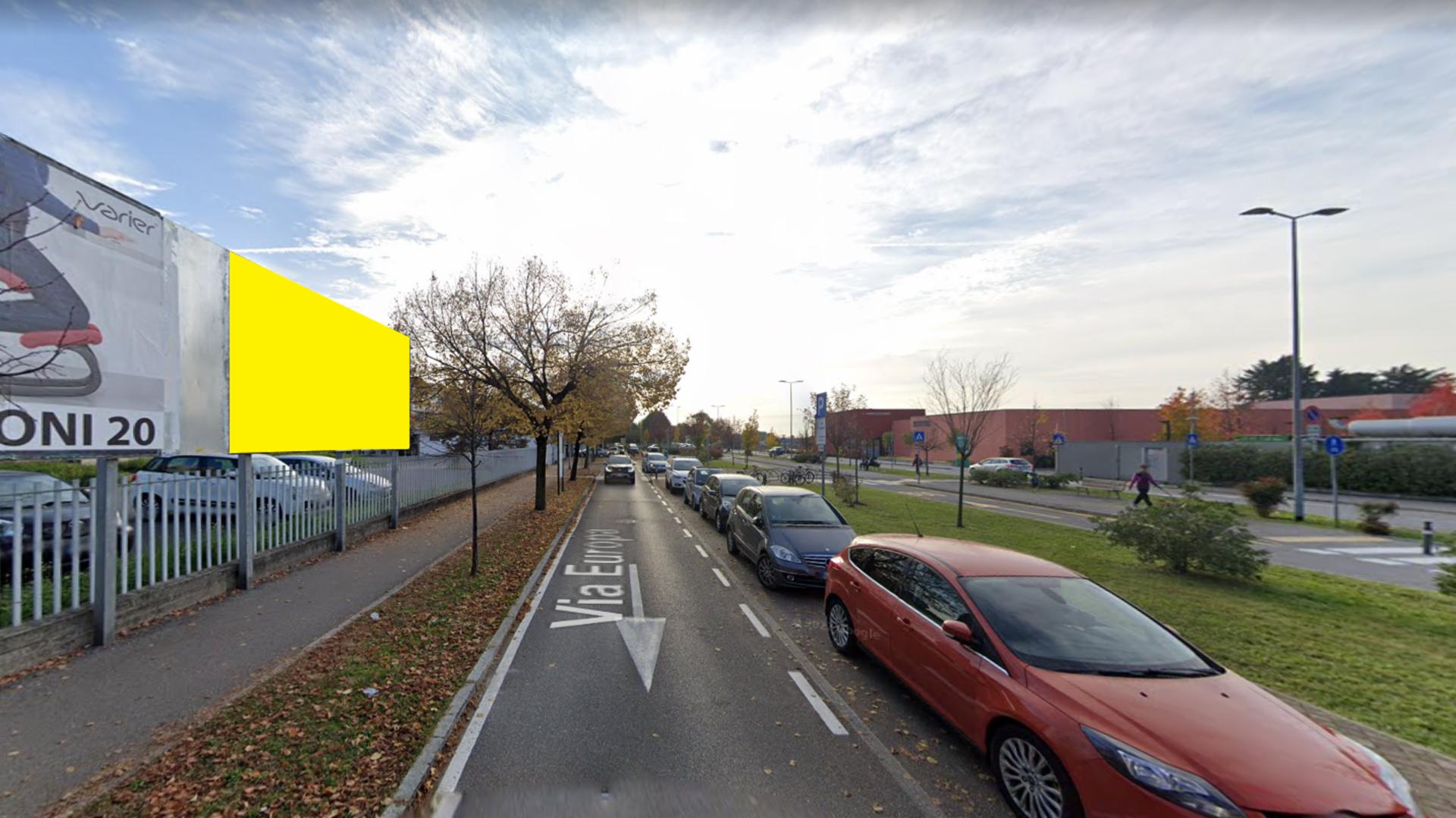 Impianto 6 X 3 a Bergamo, in zona Il Gigante