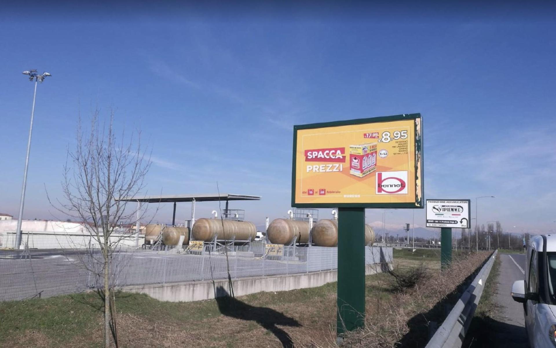 Impianto a STRADA PROVINCIALE 103 DIR. ROMANO DI LOMBARDIA  Fara Olivana con Sola