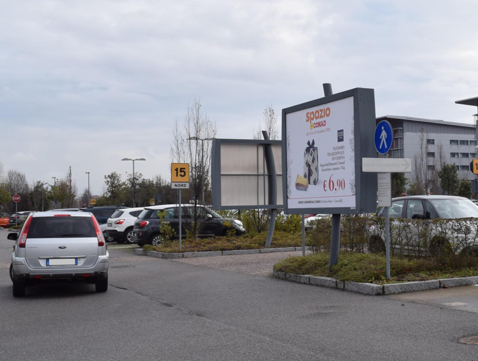 Impianto POSTER a Bergamo, in zona Parco della Trucca