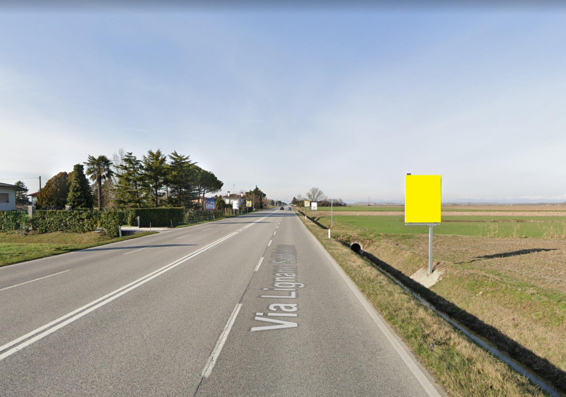 Impianto CARTELLONISTICA a Latisana, in zona Aditec